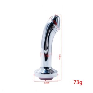 [ZD-39-S] Anal Plug Mode Getar Silver
