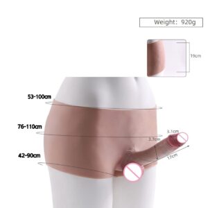[A06] Strap-on Dildo Padat Manual Diameter 3,7cm