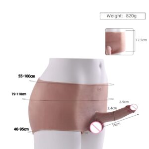 [A08] Strap-on Dildo Padat (Solid) Manual Diameter 3,4cm