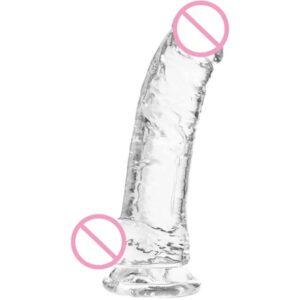 [90G] Dildo Manual Transparan Diameter 3cm