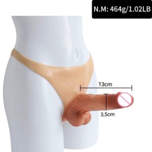 [467G] Strap-on Dildo Padat Manual Diameter 3,5cm